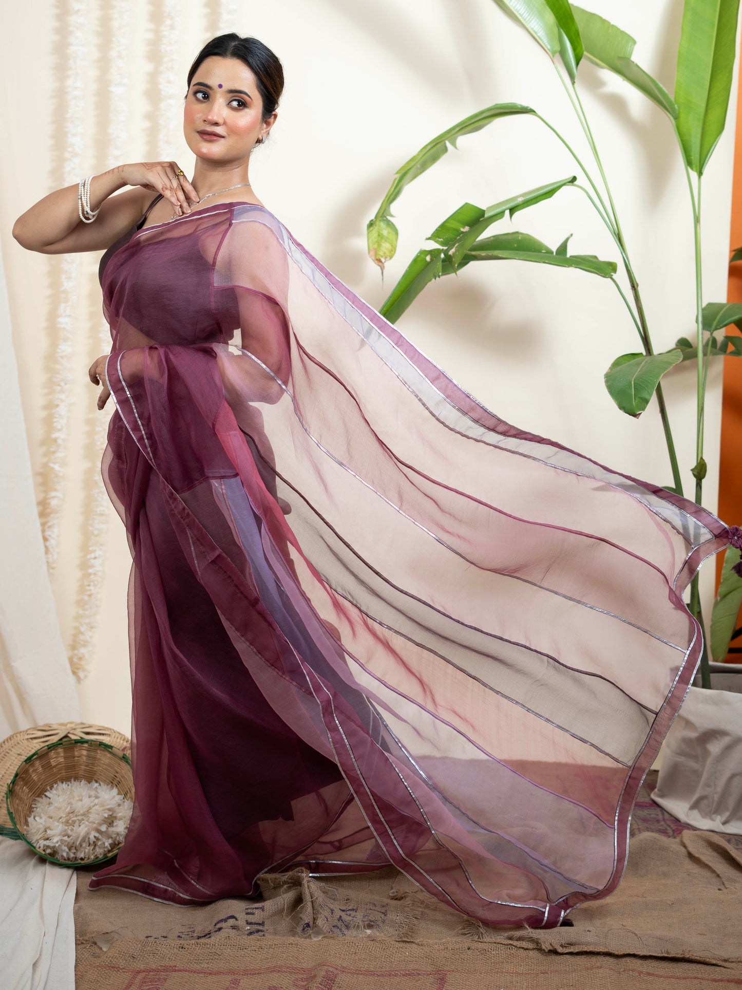 Leher Saree