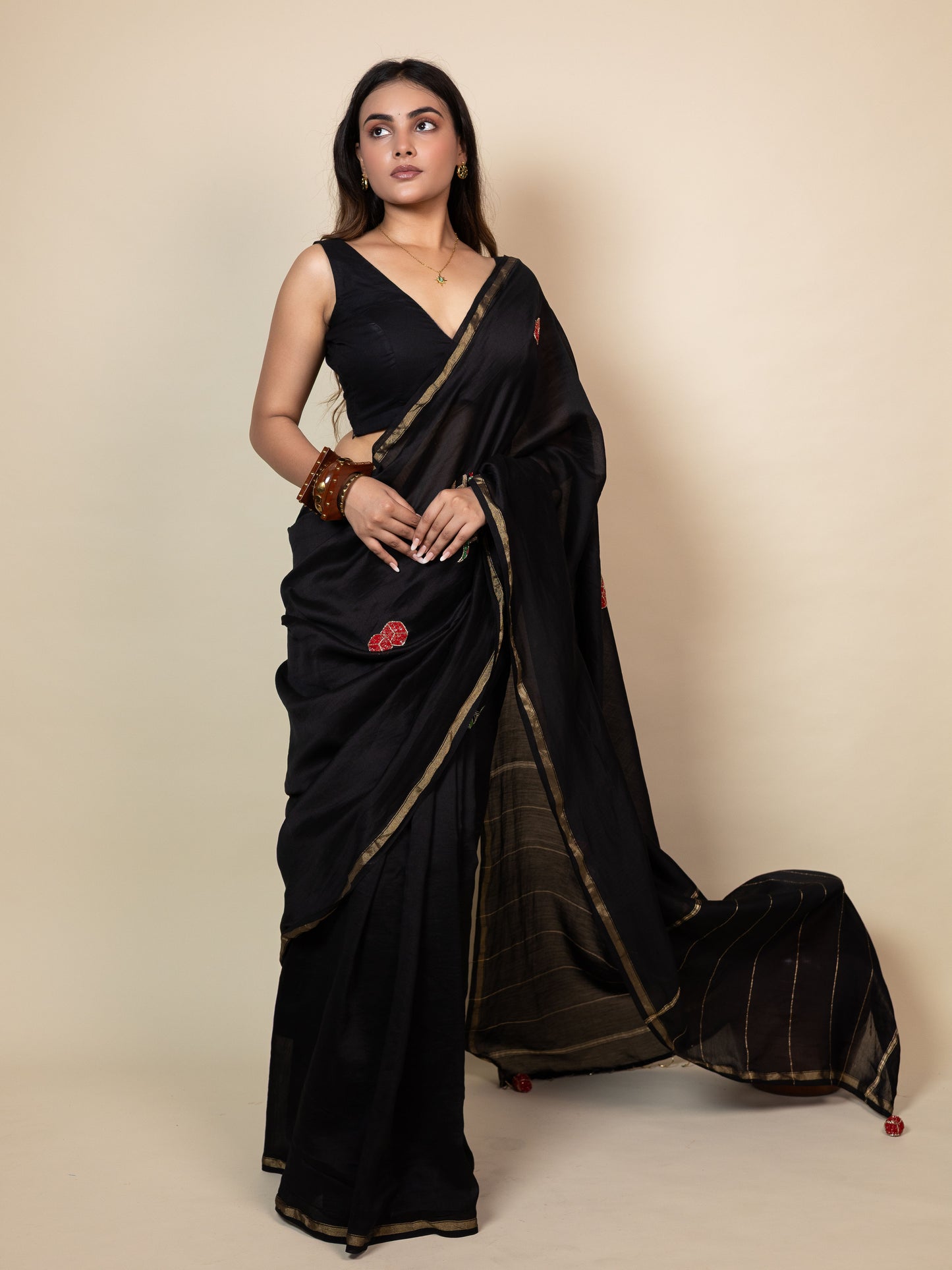 Snakes and Ladders Saree
