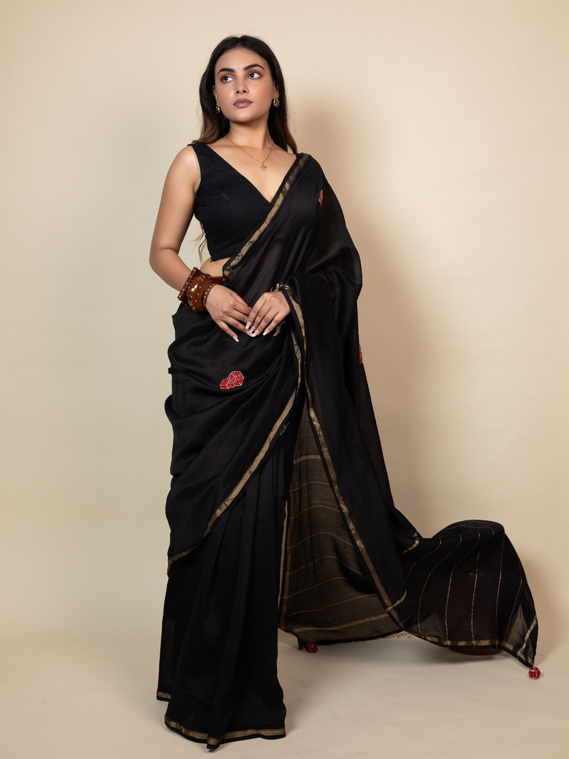 Snakes and Ladders Saree