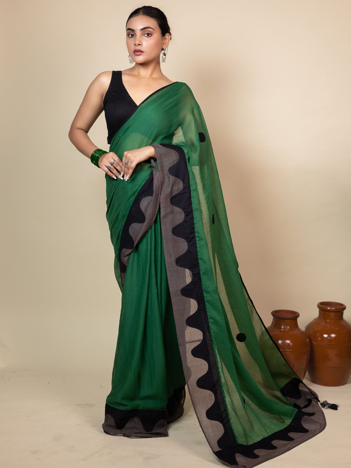 Polka Pop Saree