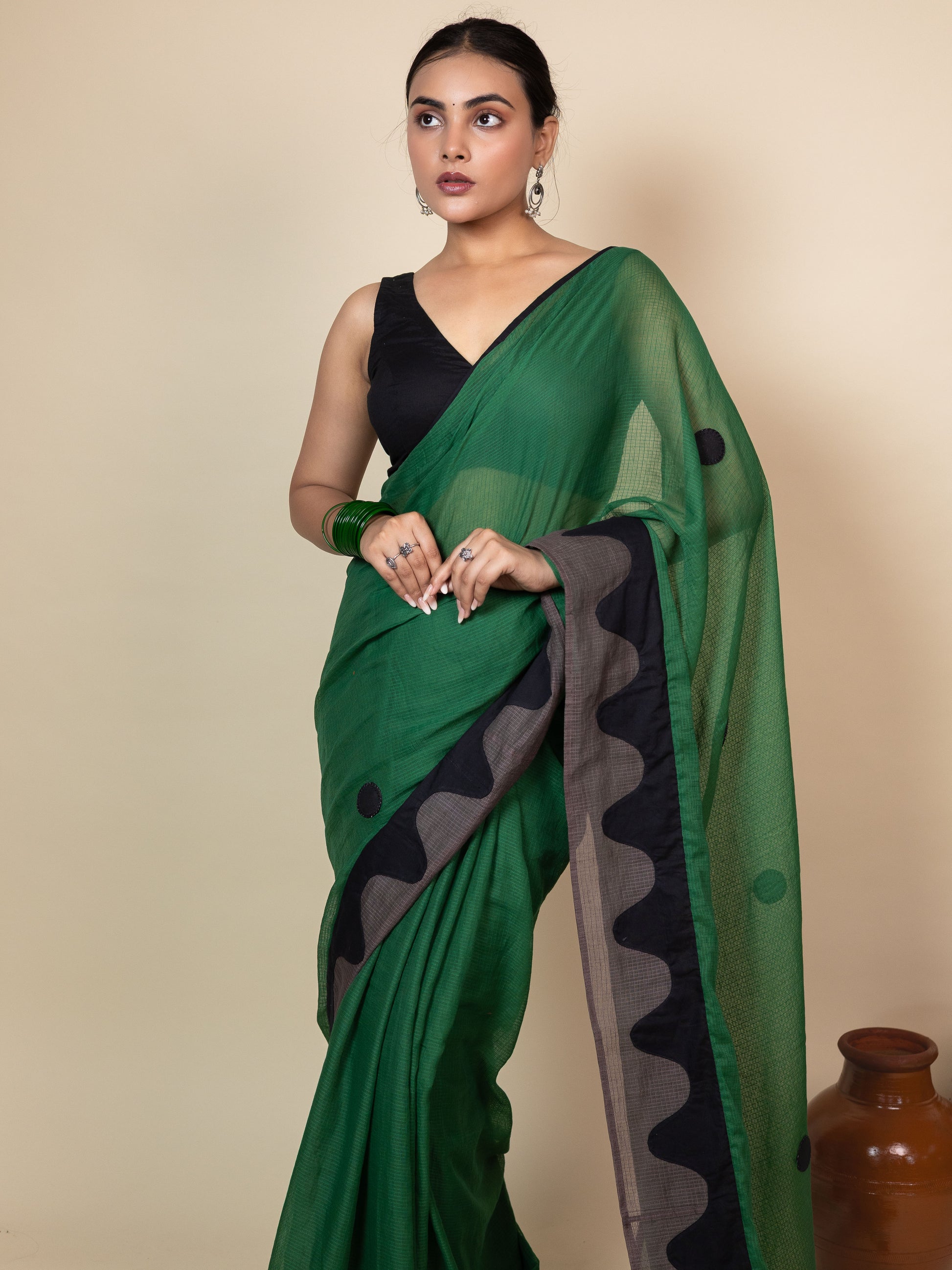 Polka Pop Saree
