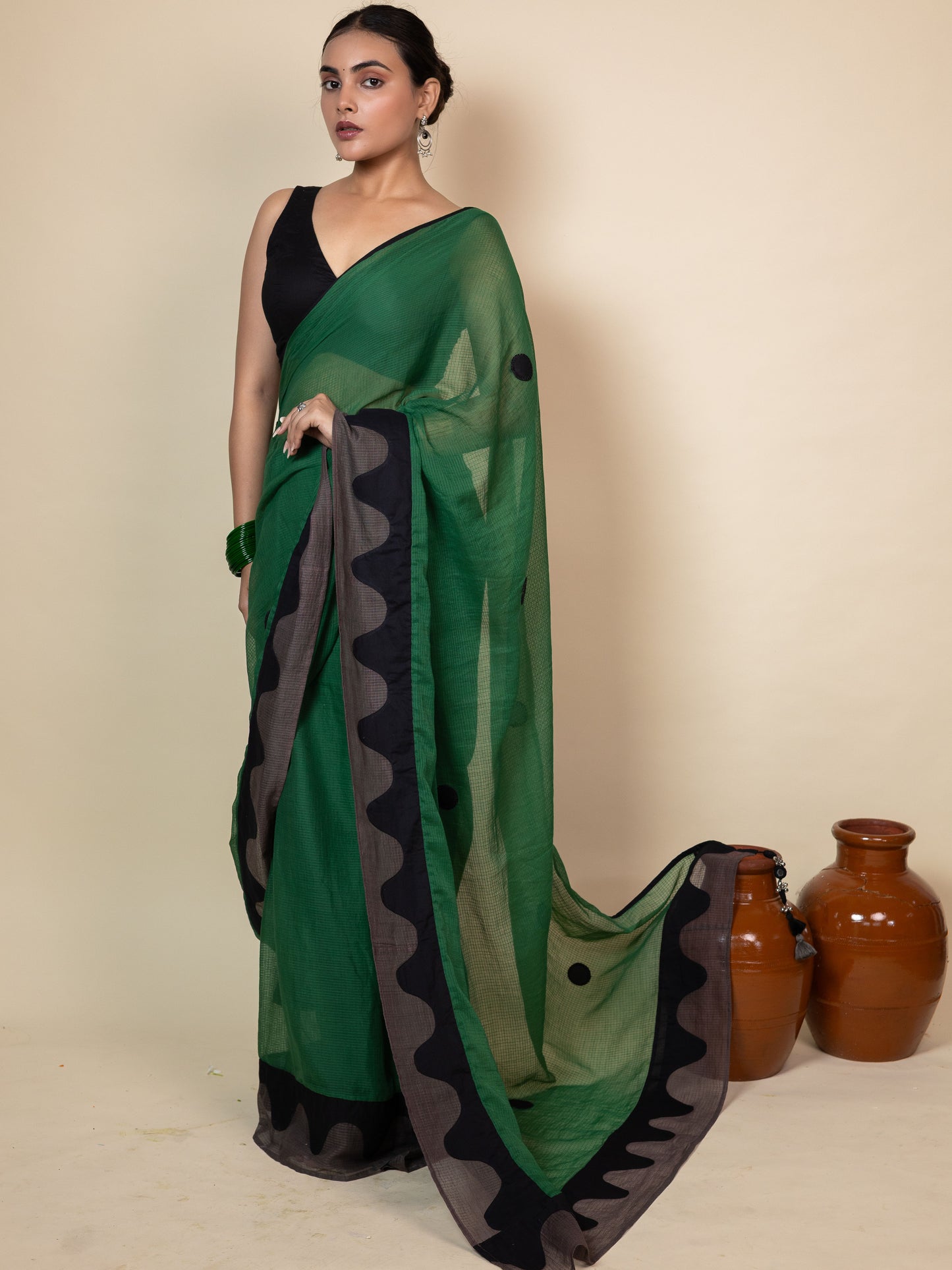 Polka Pop Saree