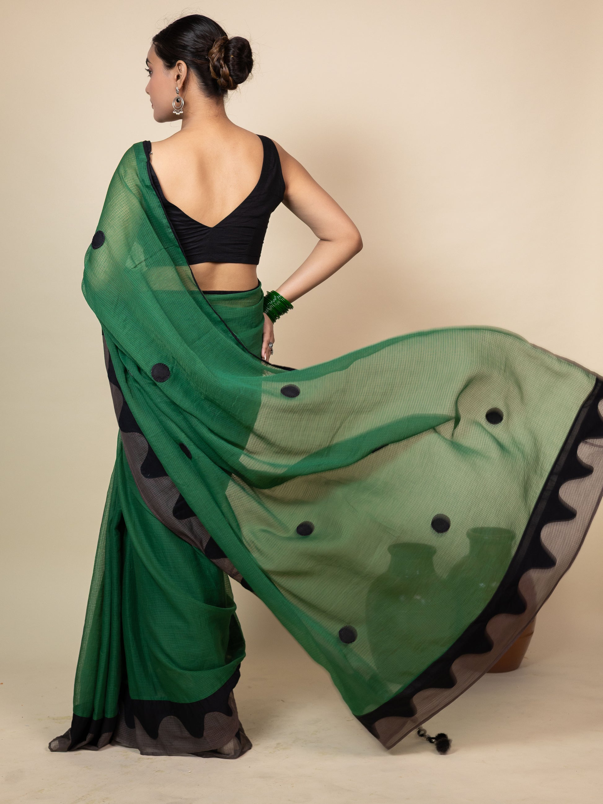Polka Pop Saree