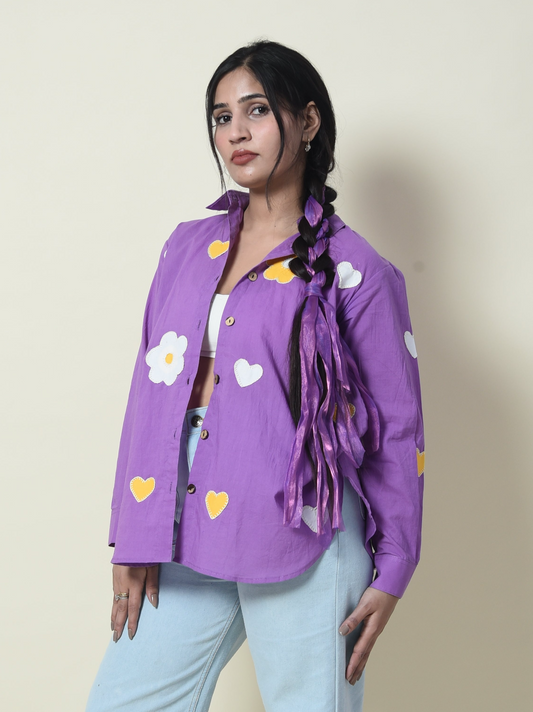 Violet सदाबहार Shirt