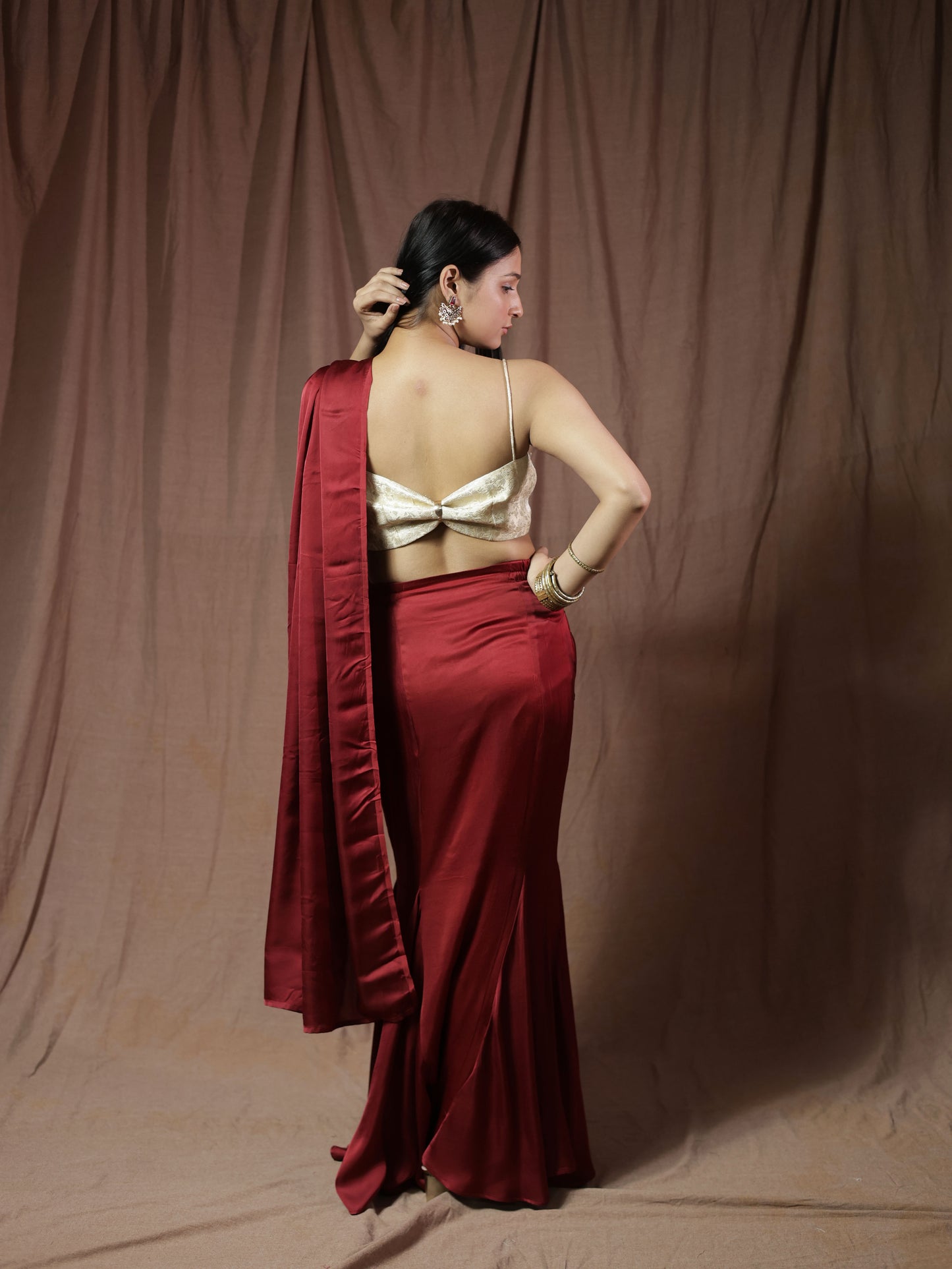 Mohini Predraped Saree