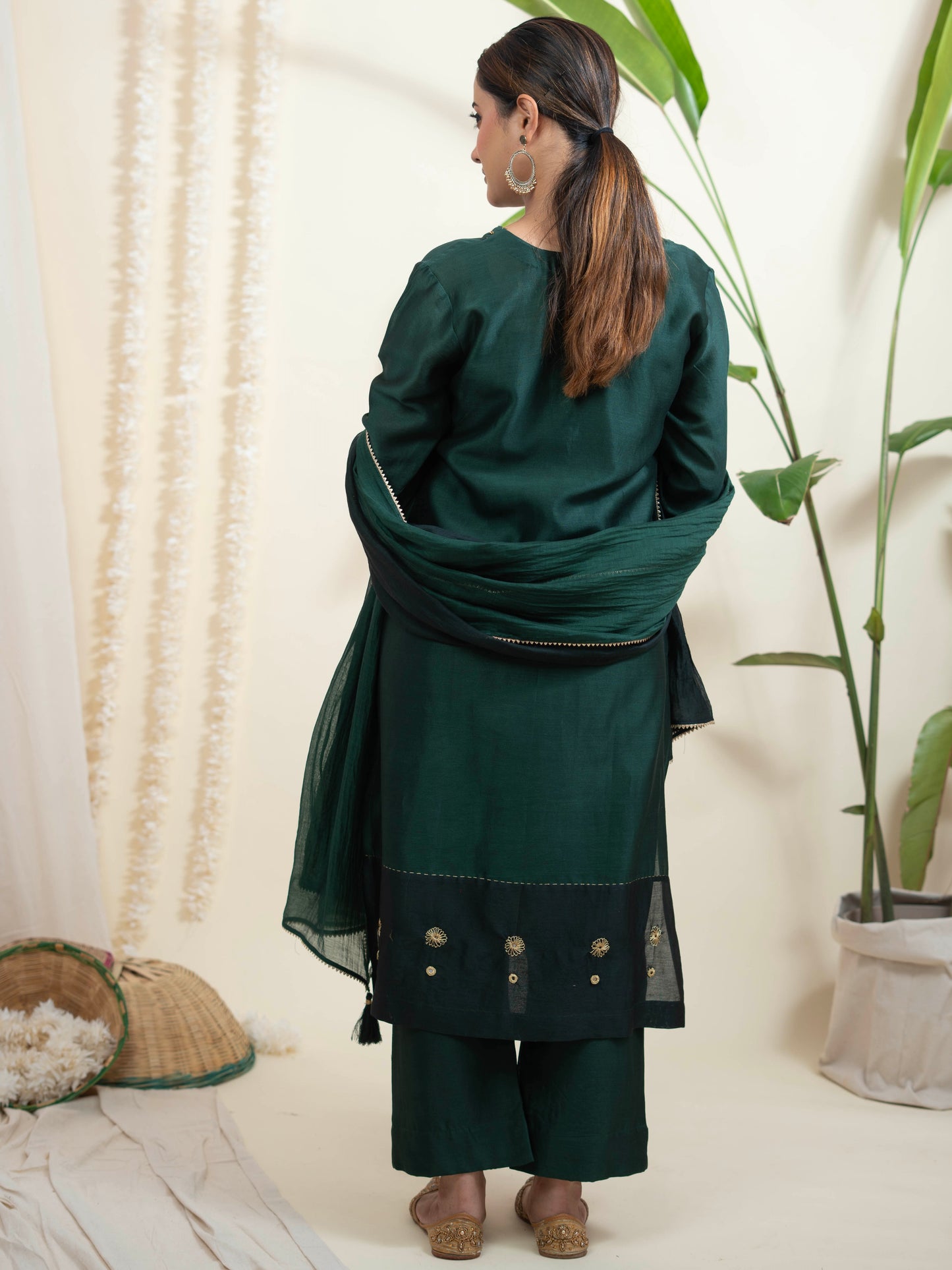 Ghazal Suit Set with Dupatta