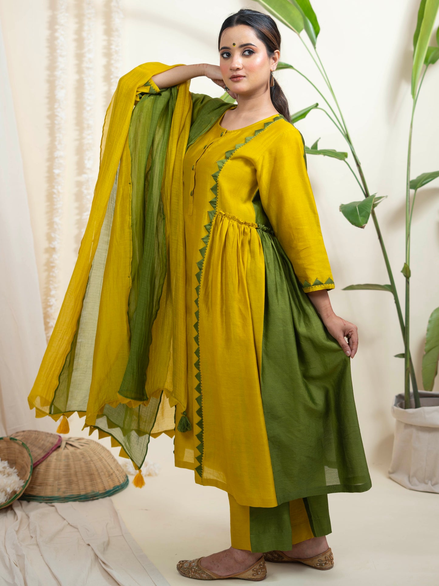 Nakhrali Suit Set with Dupatta