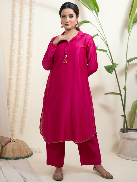 Banno Pink Suit Set