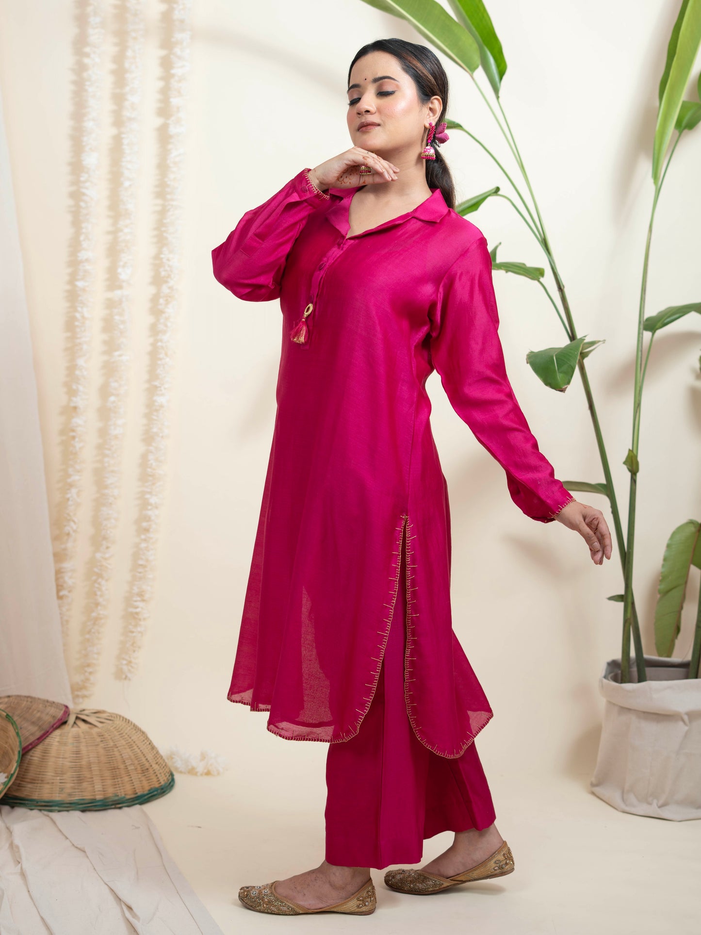 Banno Pink Suit Set