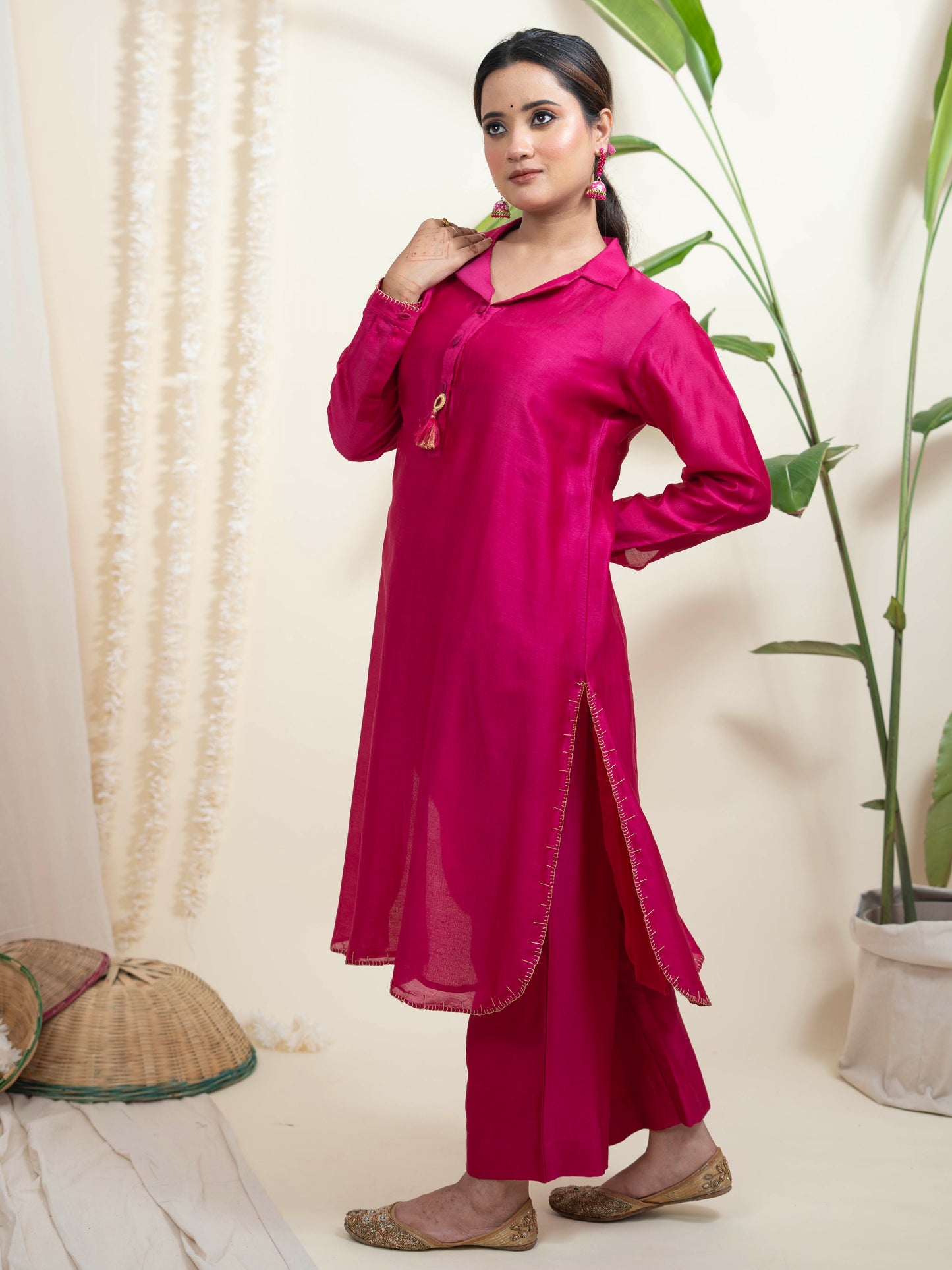 Banno Pink Suit Set