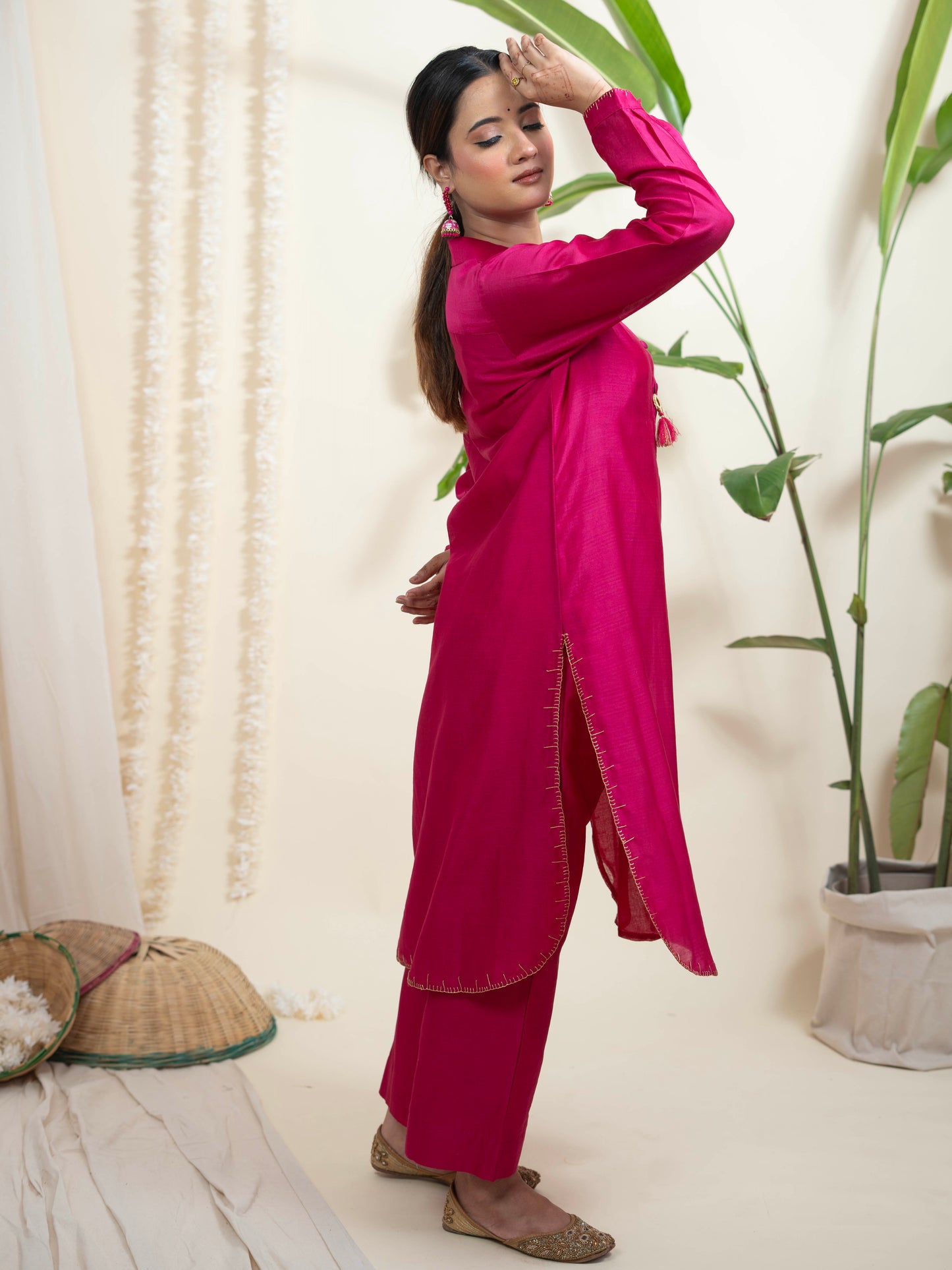 Banno Pink Suit Set