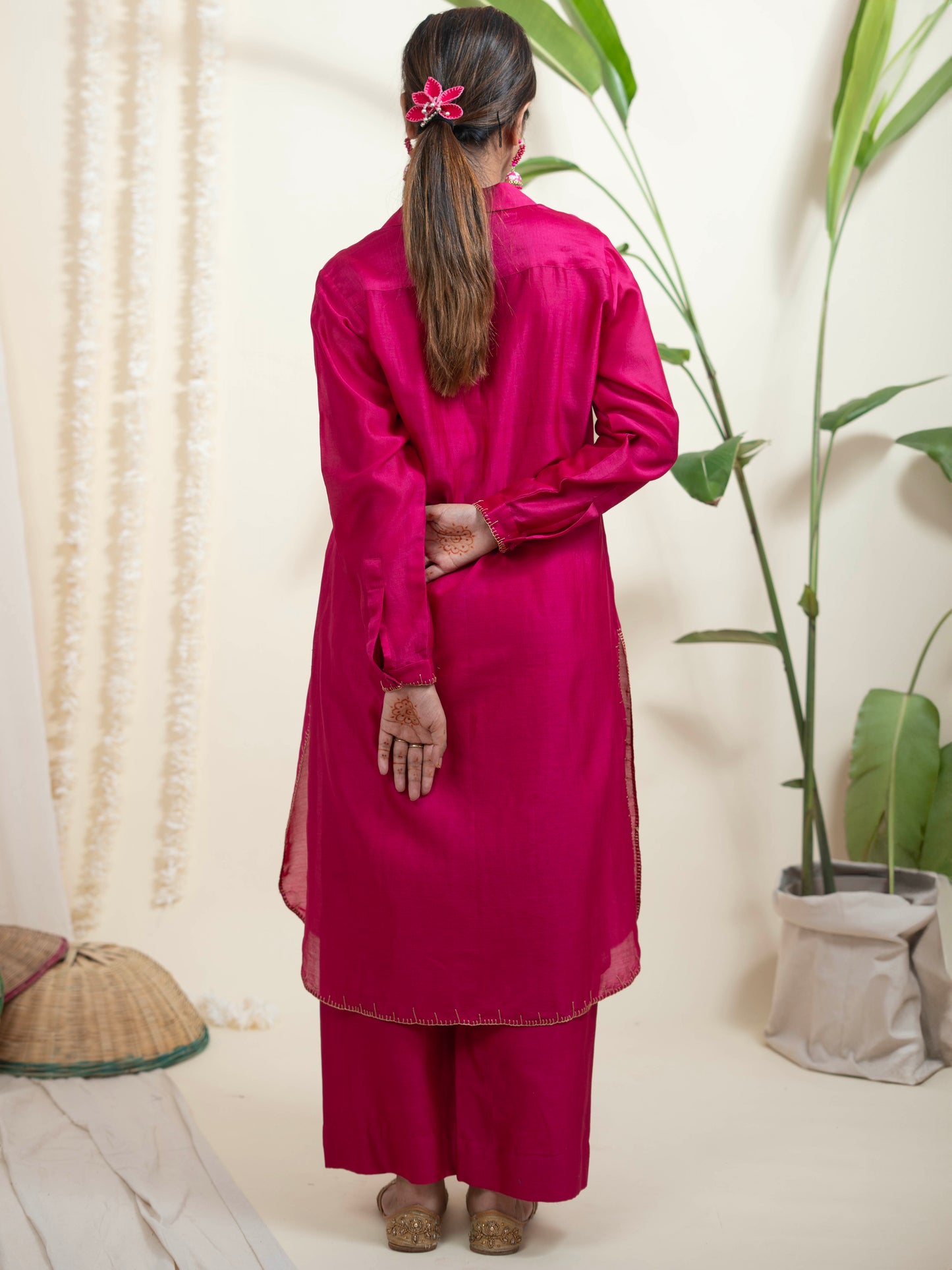 Banno Pink Suit Set