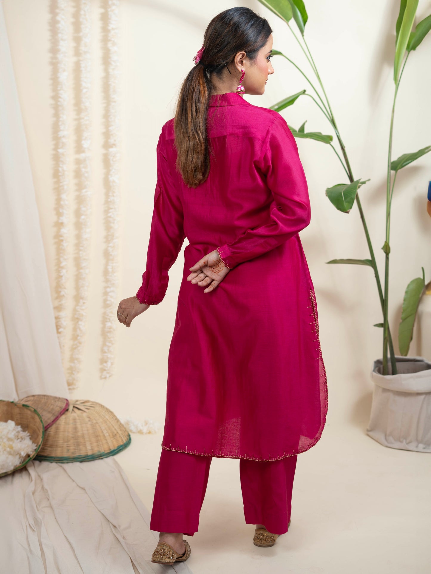 Banno Pink Suit Set