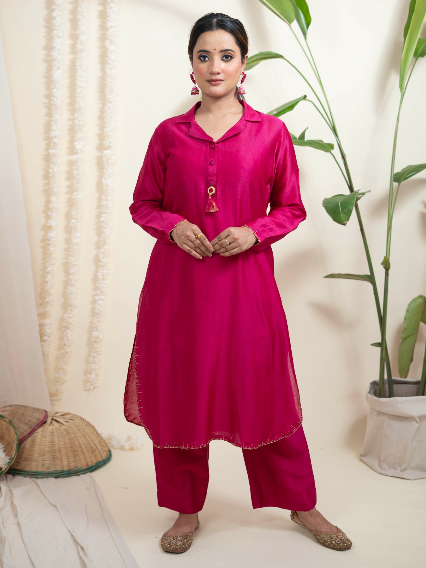 Banno Pink Suit Set