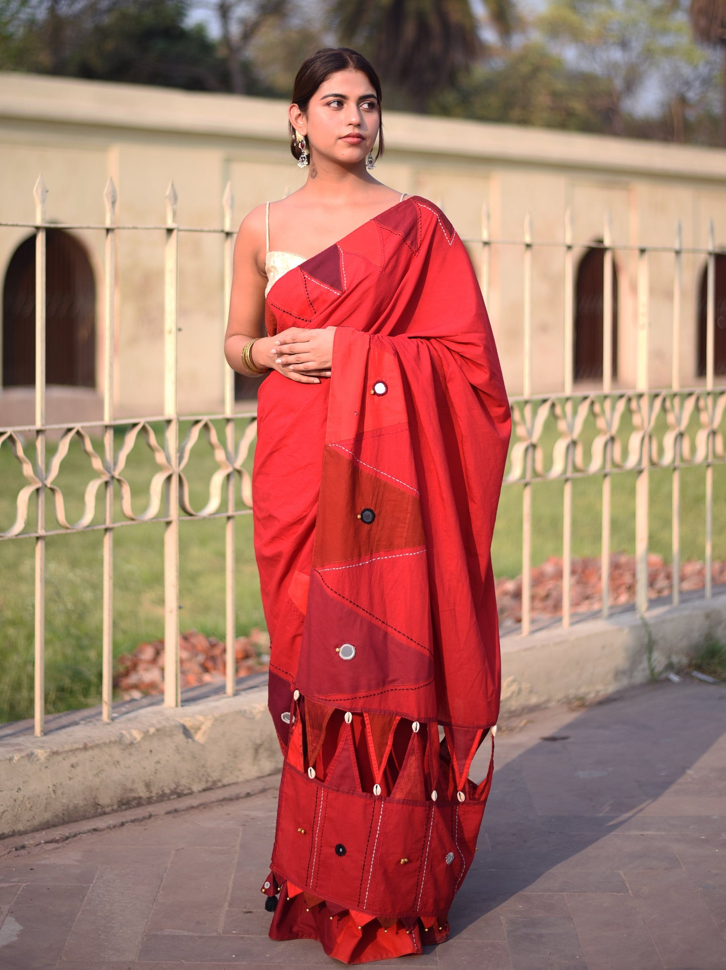 कुमकुम Saree