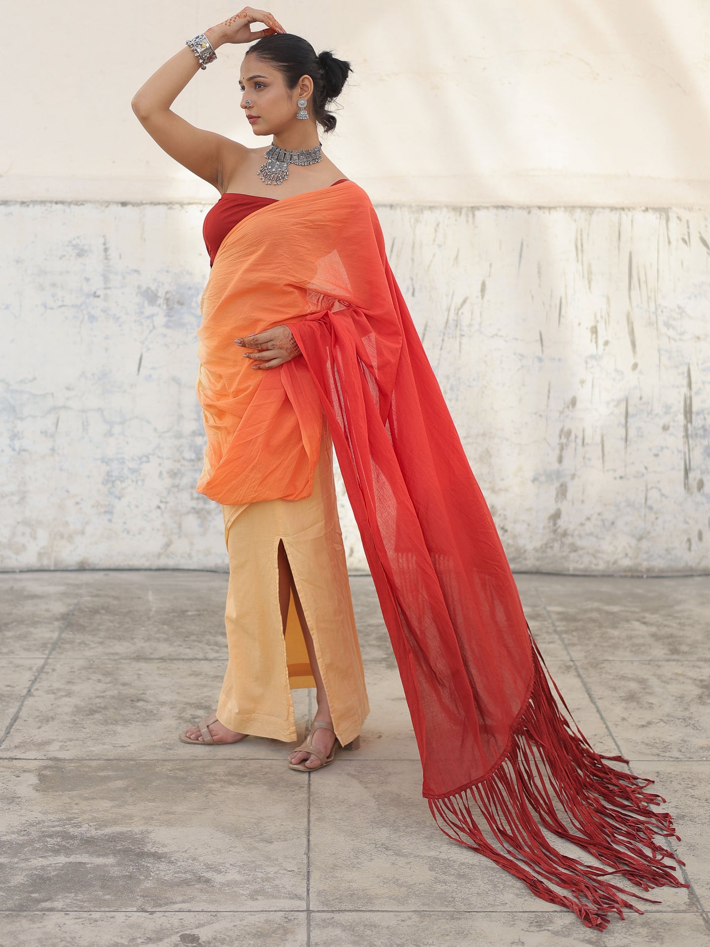 Dusk to Dawn Saree