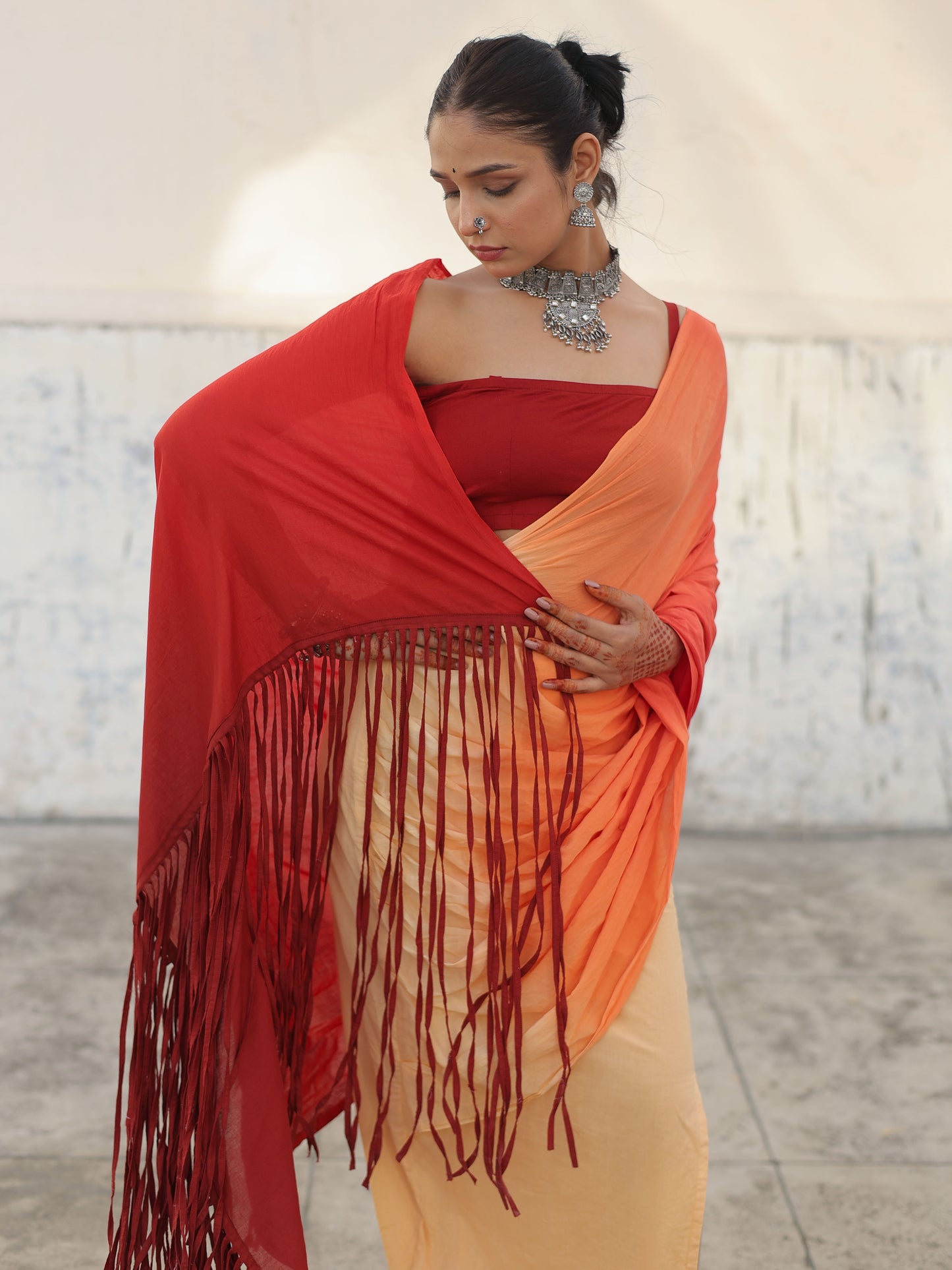 Dusk to Dawn Saree