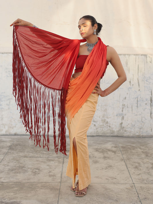 Dusk to Dawn Saree