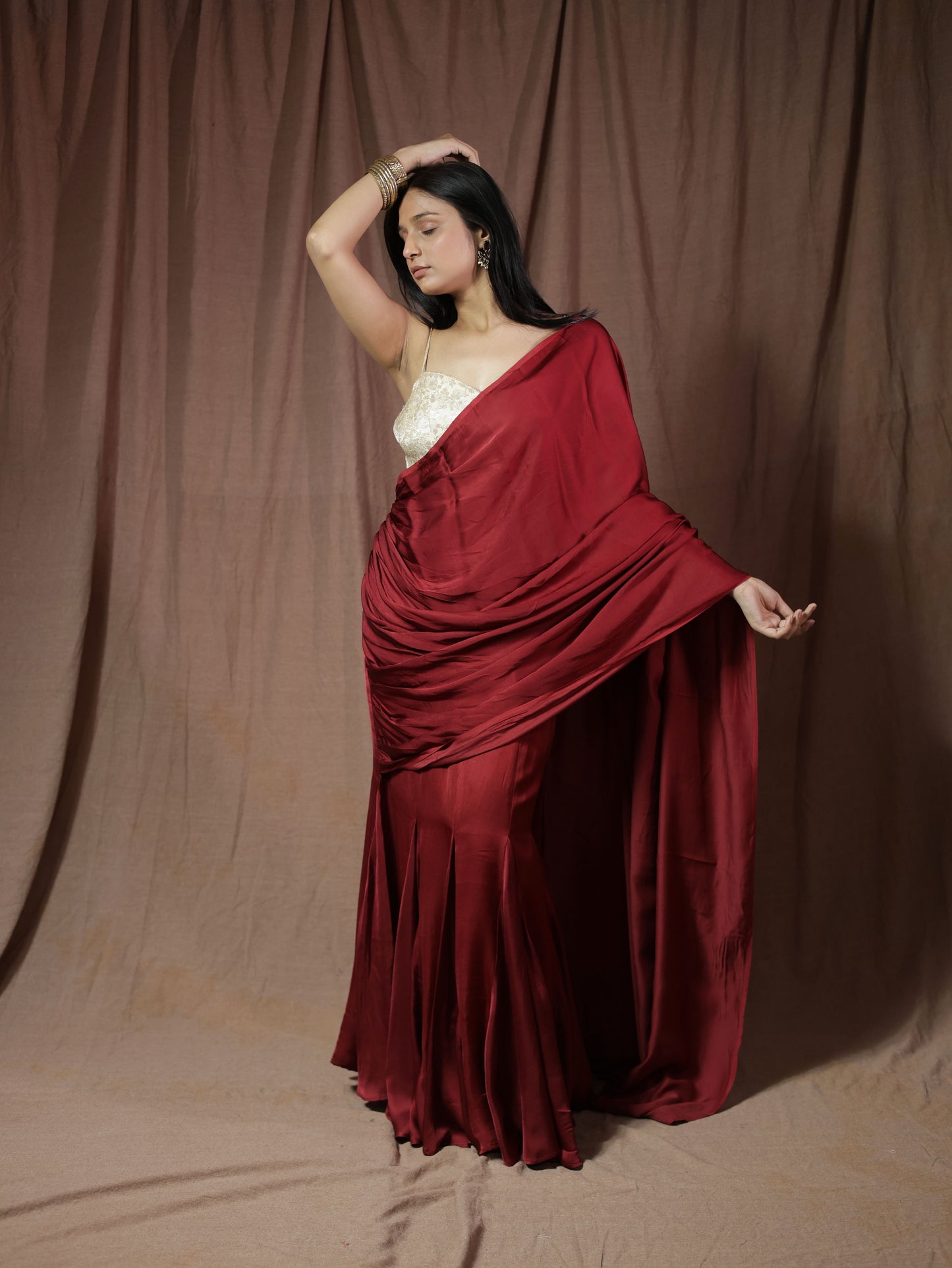 Mohini Predraped Saree