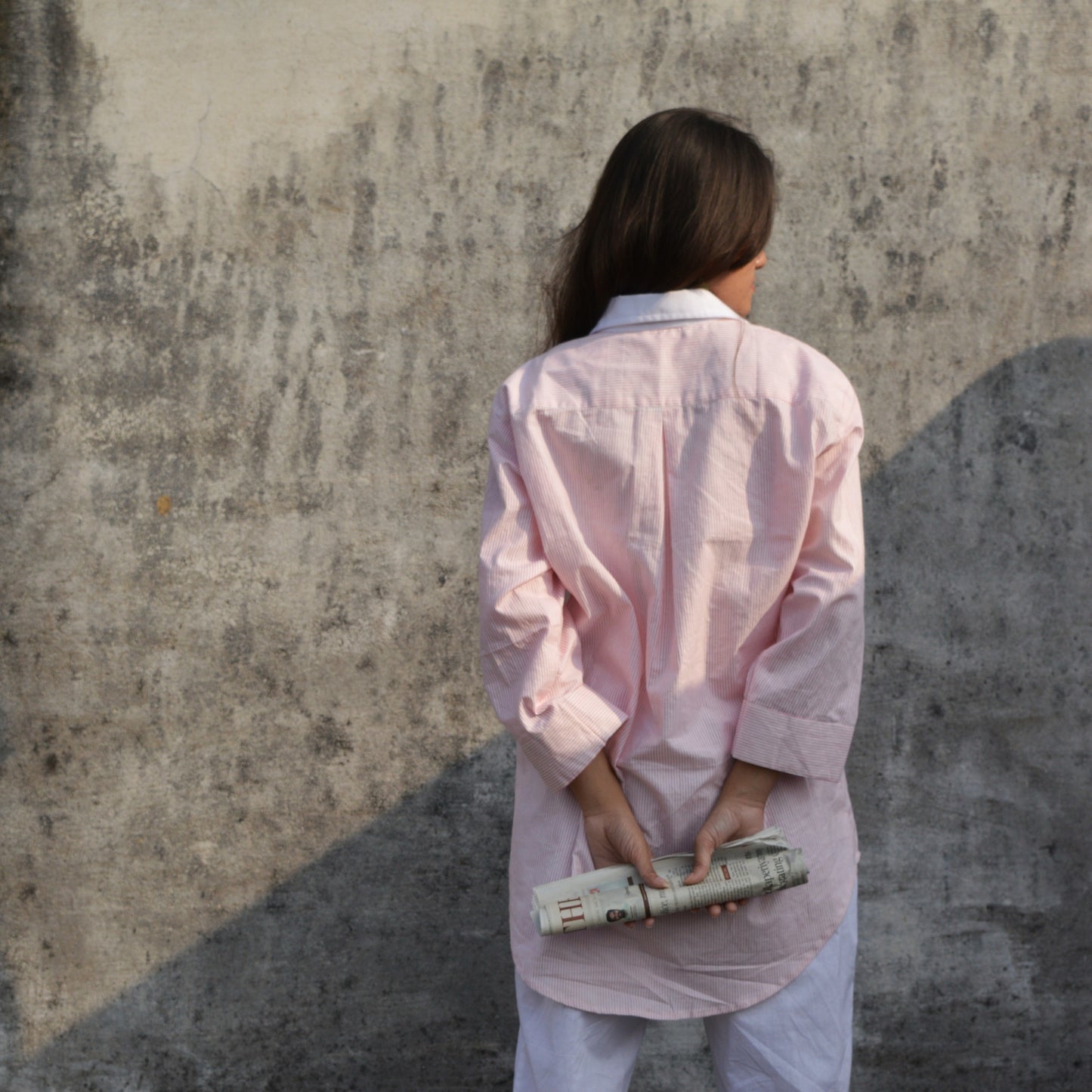 Pink Oversized Shirt